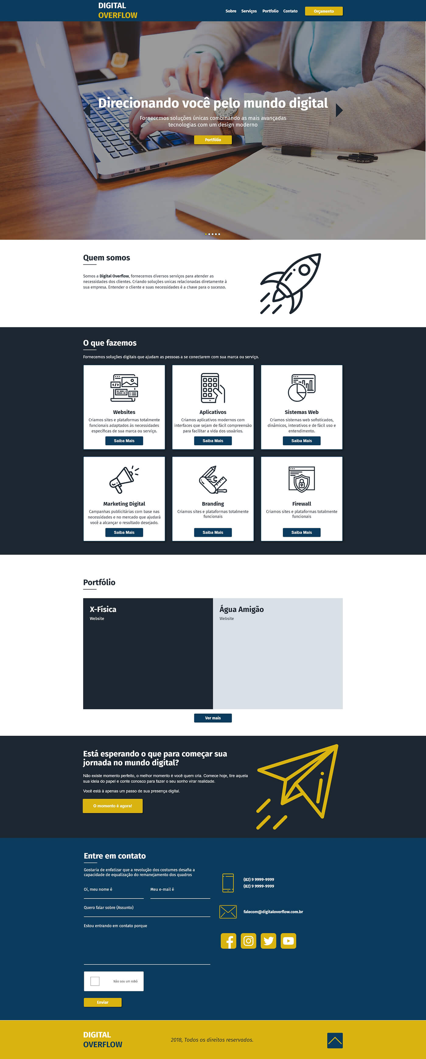 Site Digital Overflow